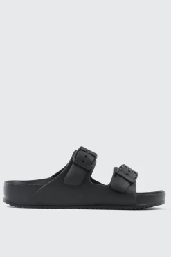 Two-Strap Slide Sandals