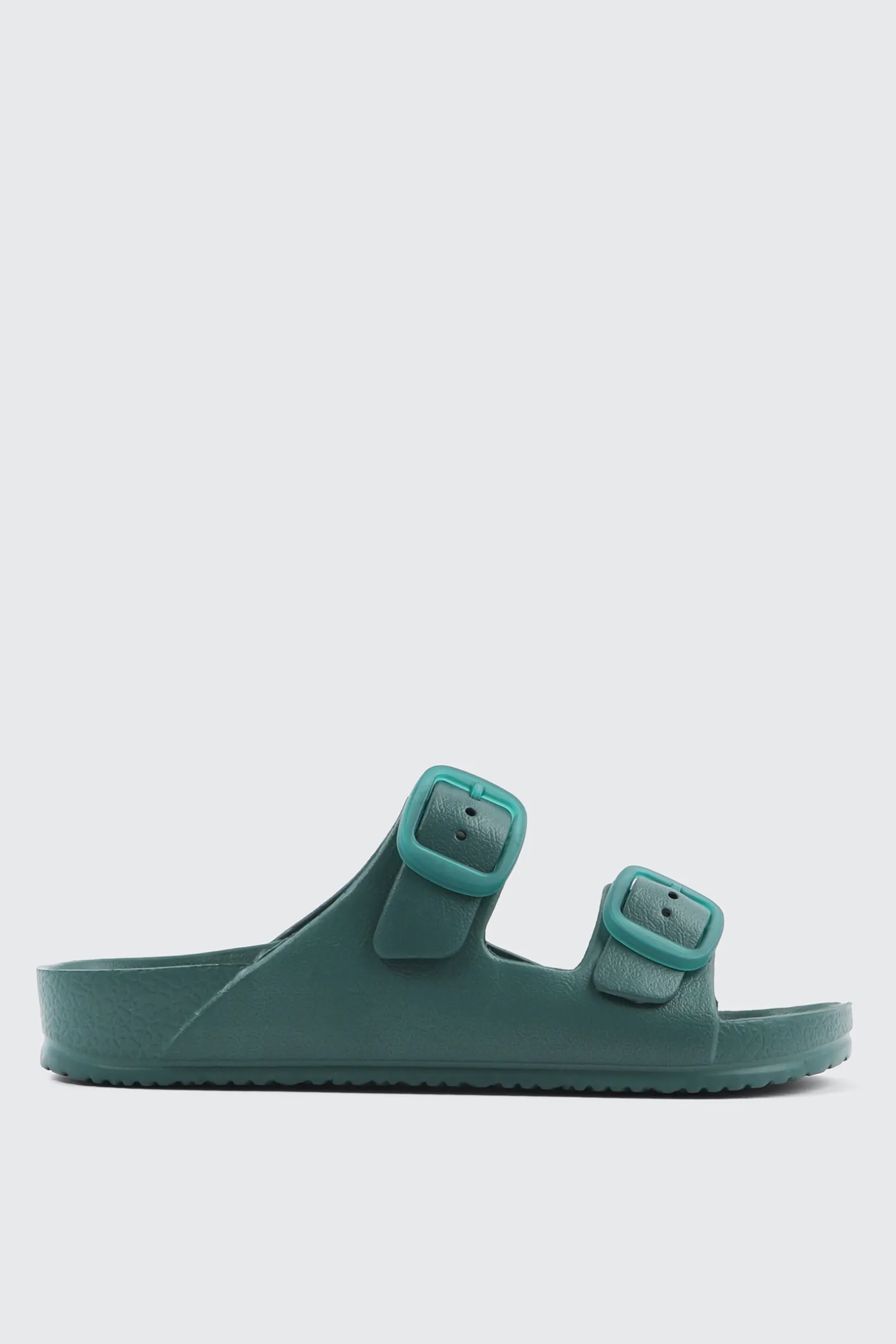 Two-Strap Slide Sandals
