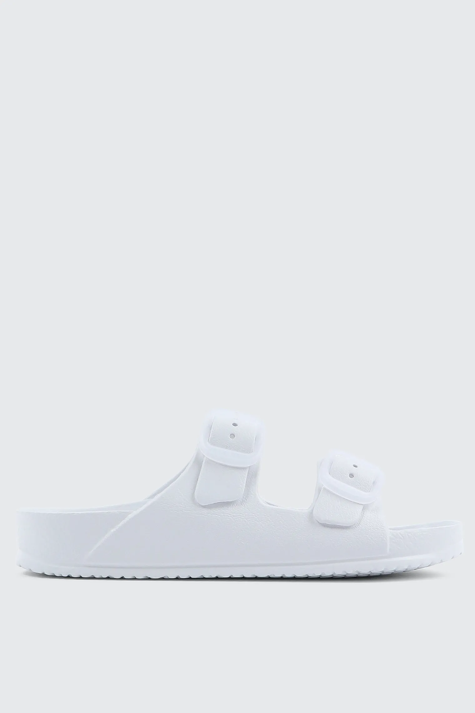 Two-Strap Slide Sandals