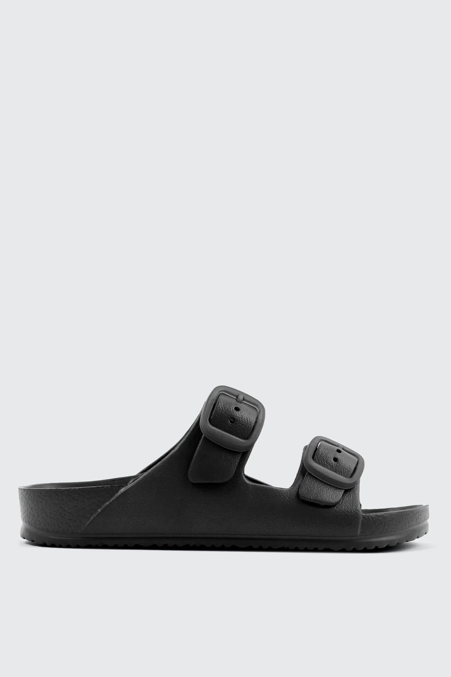 Two-Strap Slide Sandals