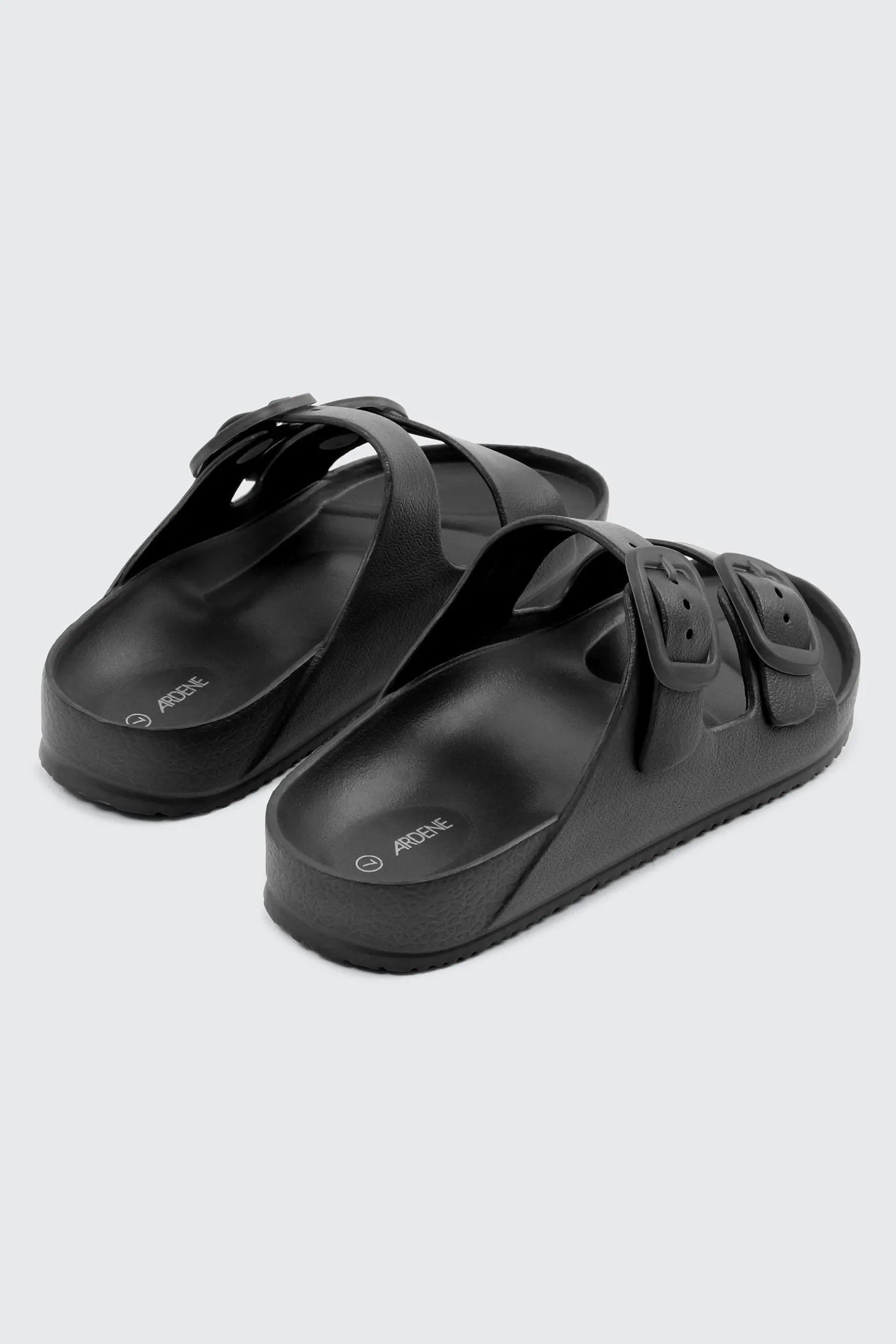 Two-Strap Slide Sandals