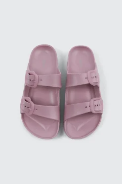 Two-Strap Slide Sandals