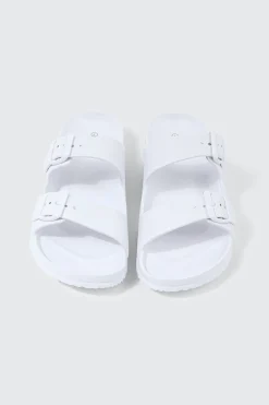 Two-Strap Slide Sandals