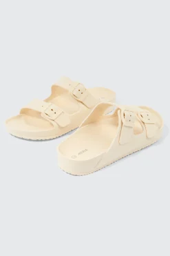 Two-Strap Slide Sandals