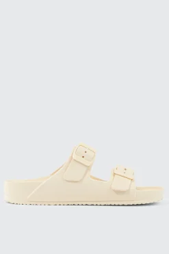 Two-Strap Slide Sandals