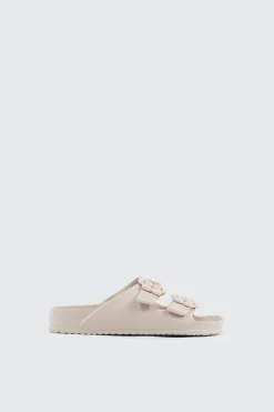 Two-Strap Slide Sandals