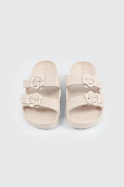 Two-Strap Slide Sandals