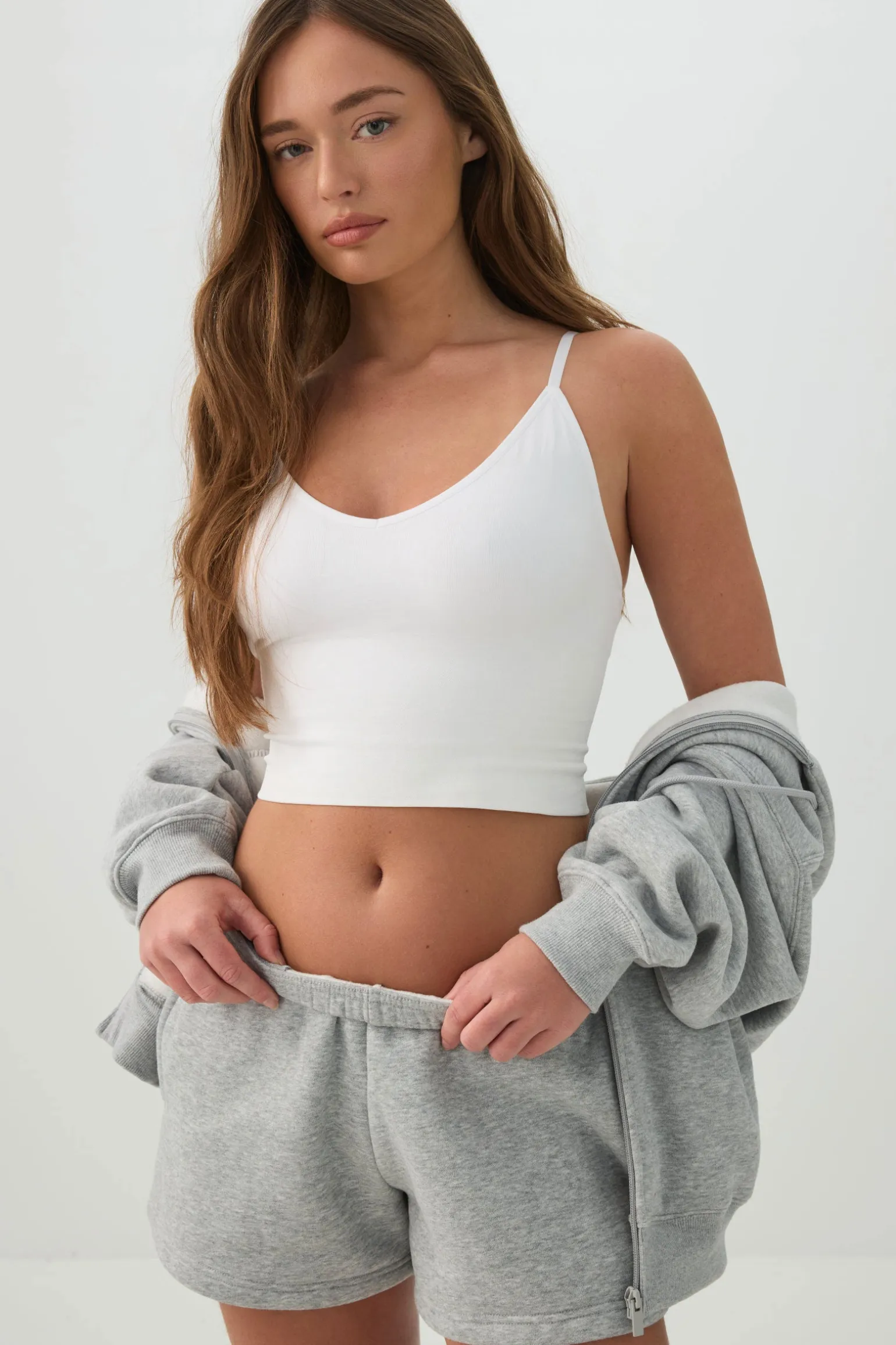 Ultra Crop Seamless Tank with Removable Cups