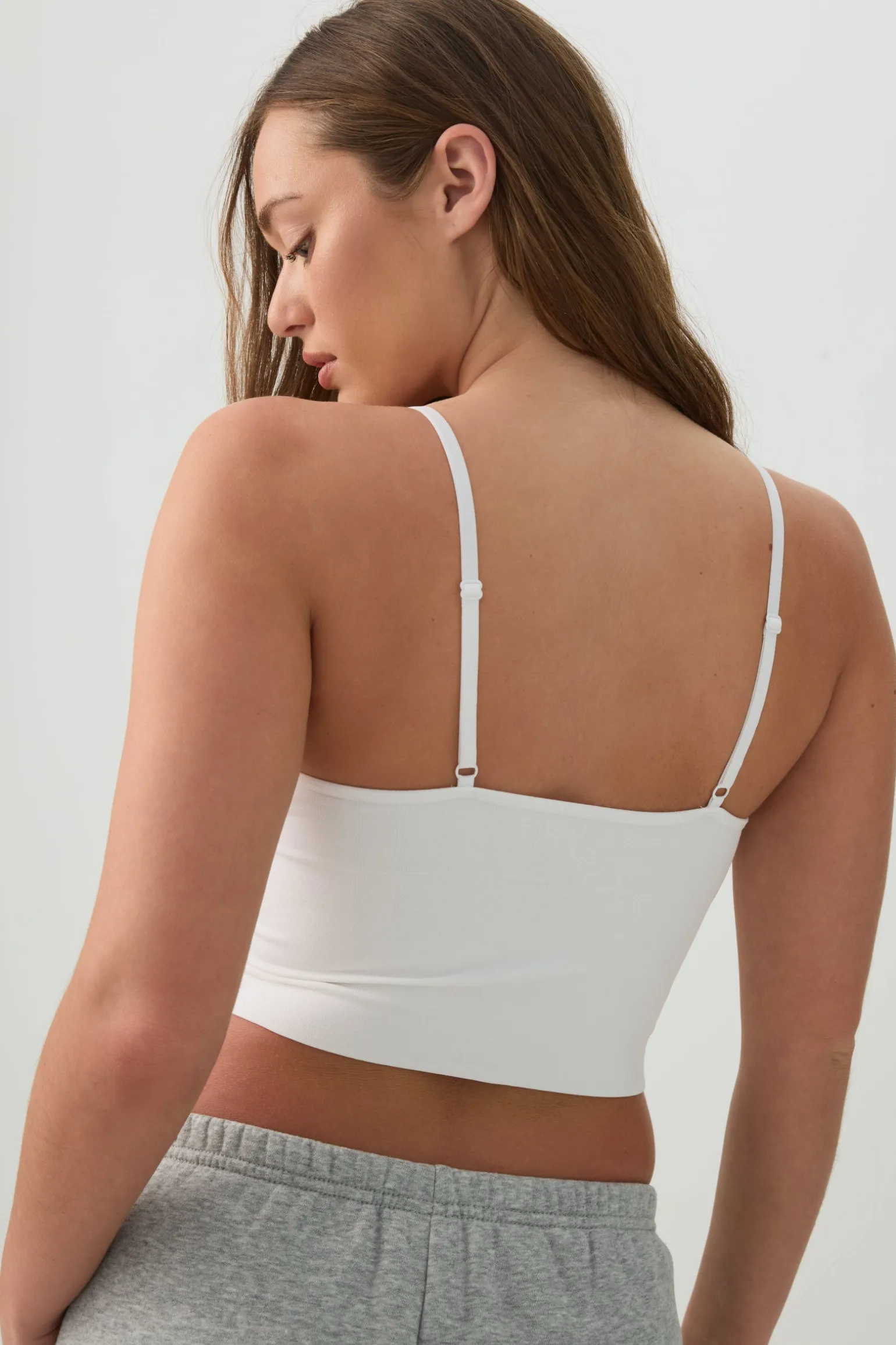 Ultra Crop Seamless Tank with Removable Cups