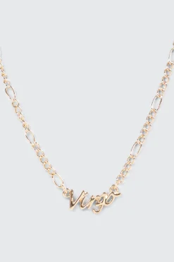 Virgo Zodiac Chain Necklace
