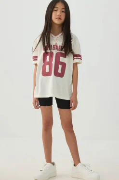 V-Neck Sports Jersey Top