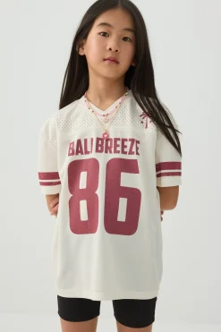 V-Neck Sports Jersey Top