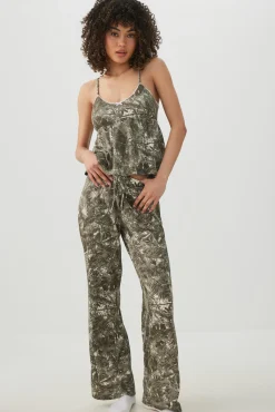 Waffle Knit PJ Tank Top