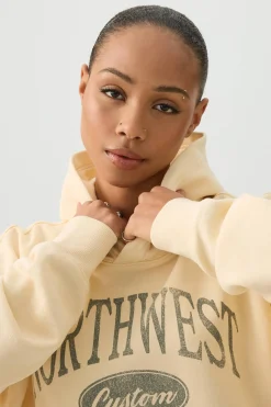 Washed Graphic Hoodie