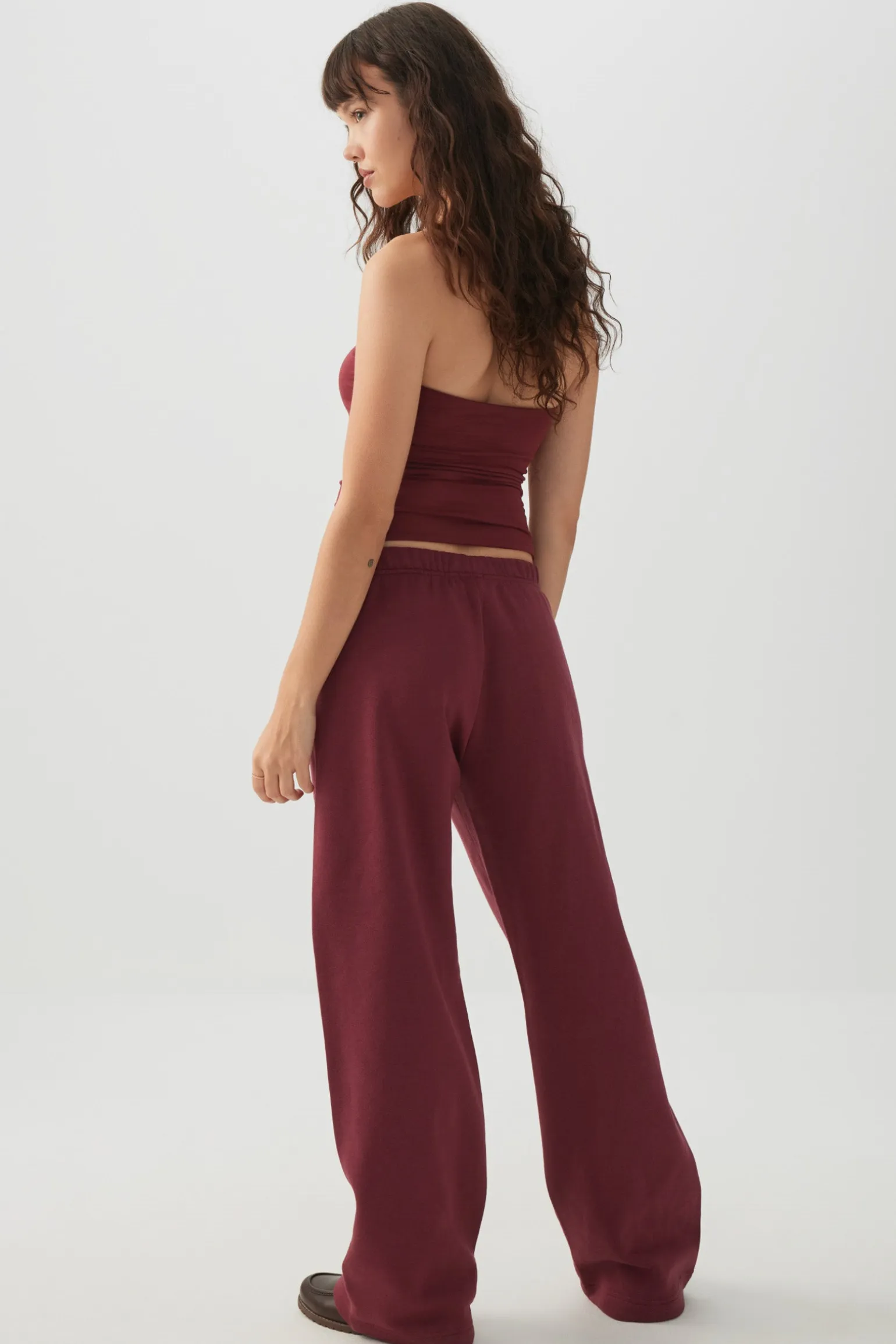 Washed Wide Leg Sweatpants