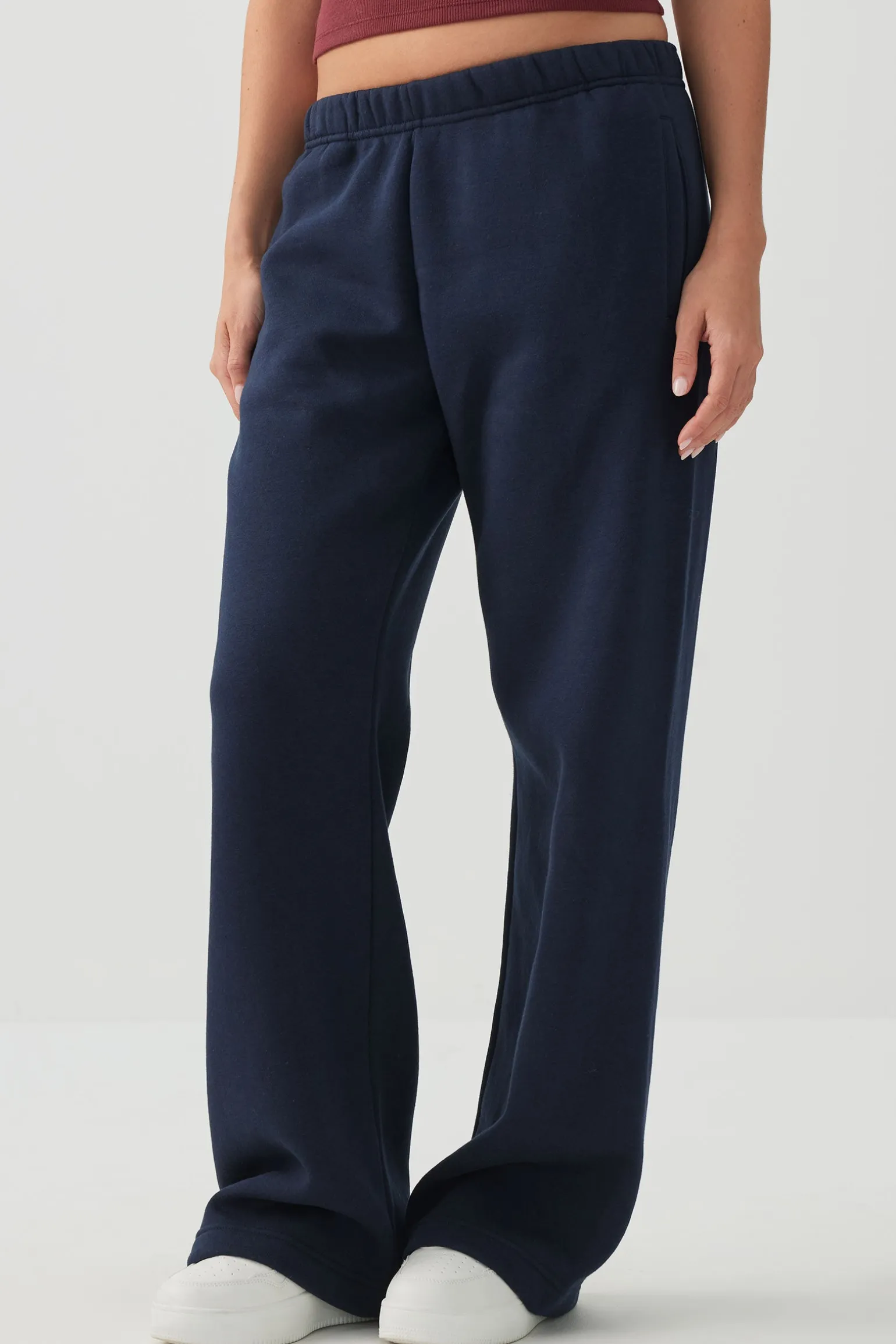 Washed Wide Leg Sweatpants
