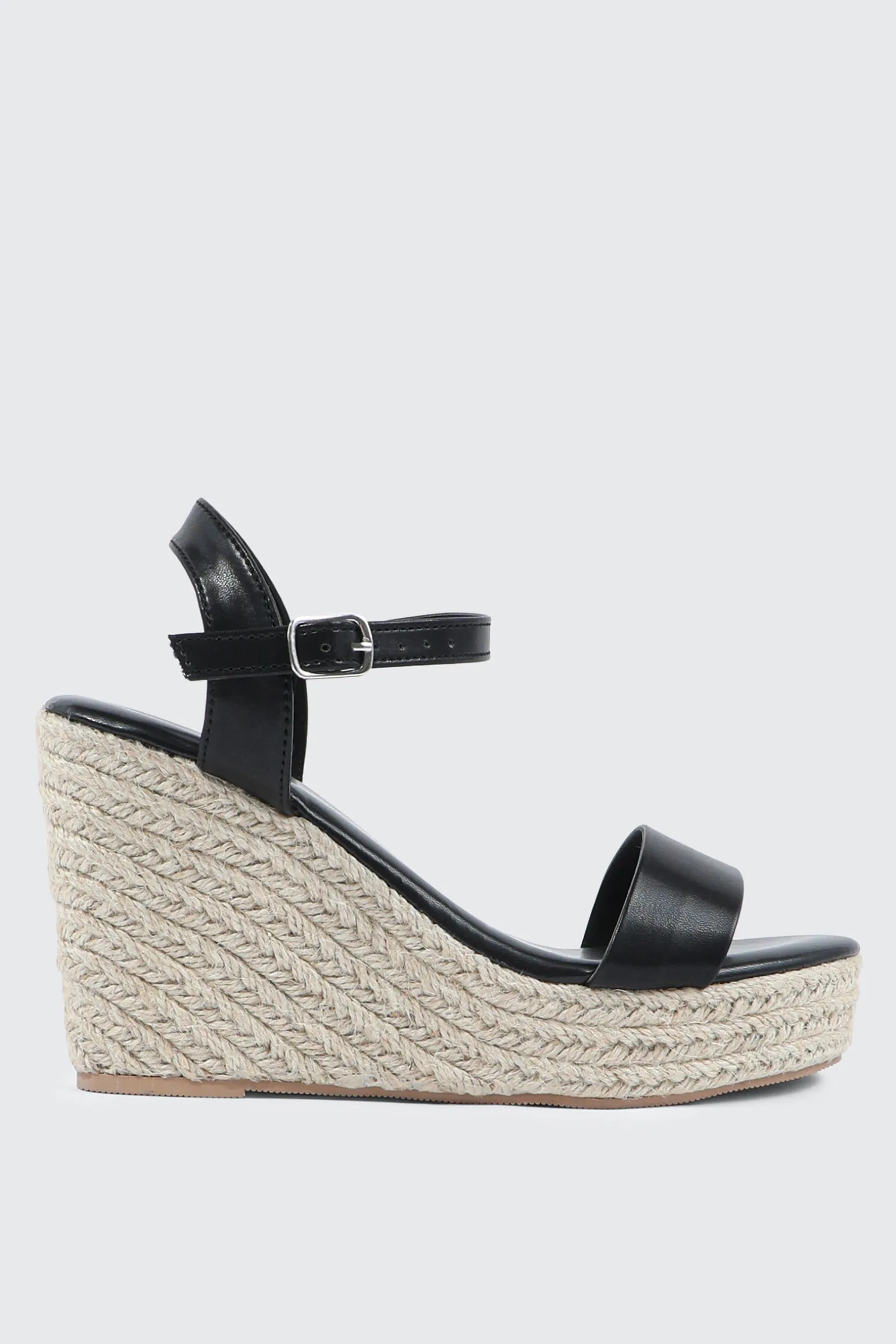 Wedge Ankle Strap Sandals