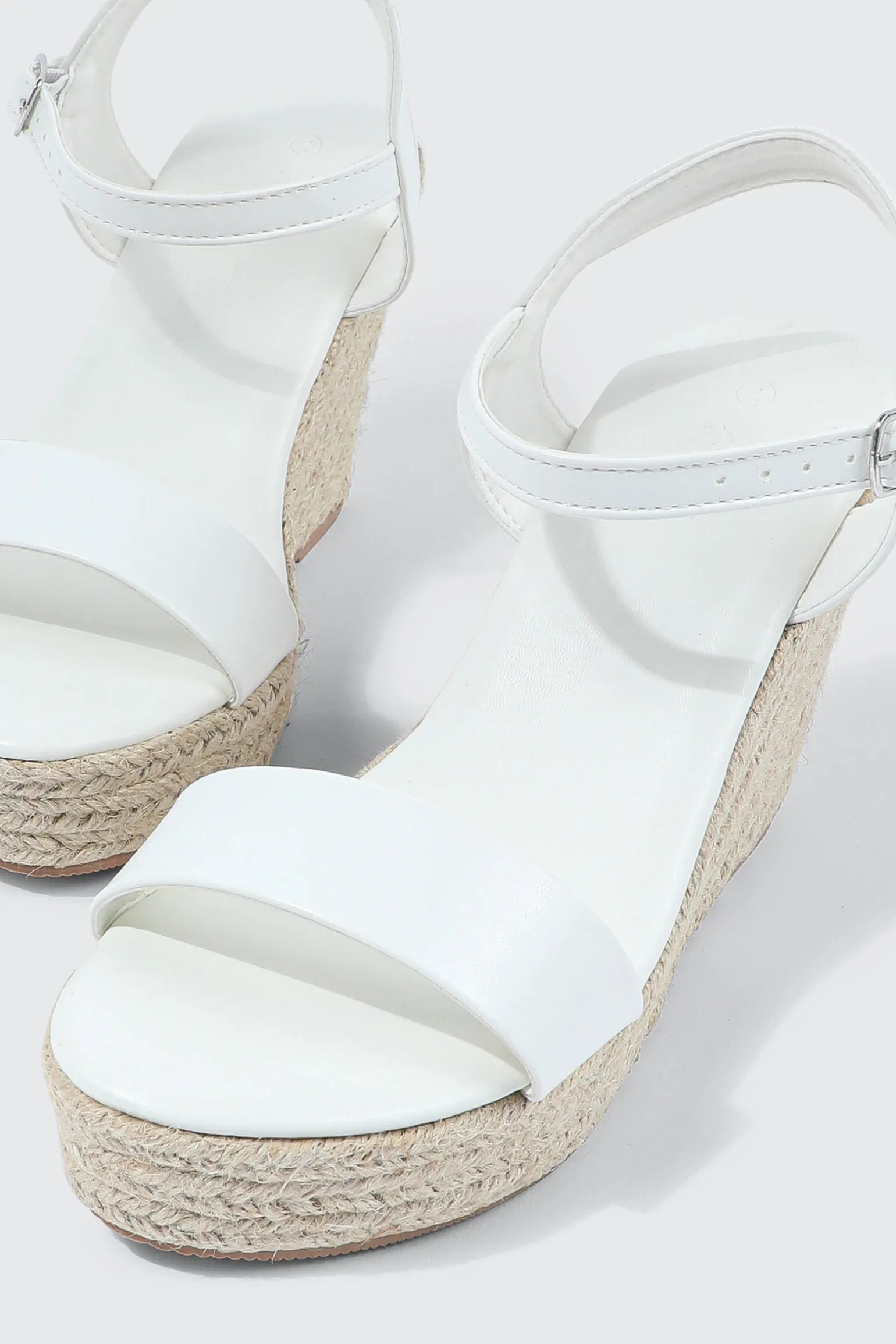 Wedge Ankle Strap Sandals