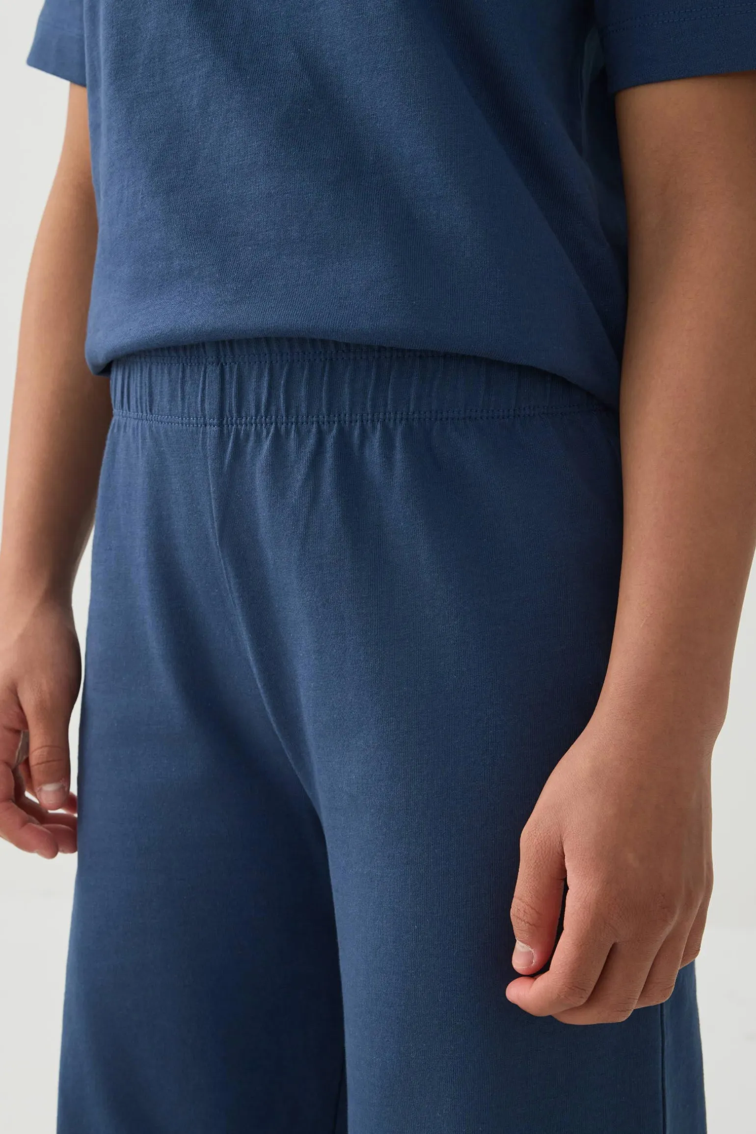 Wide Leg Jersey Pants