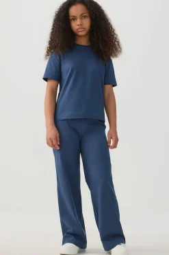 Wide Leg Jersey Pants