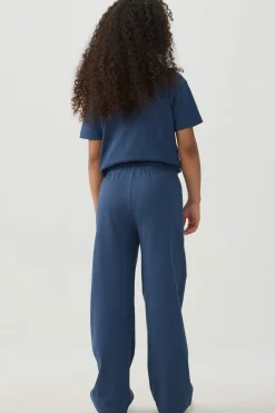 Wide Leg Jersey Pants