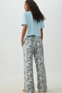 Wide Leg Knit Pants