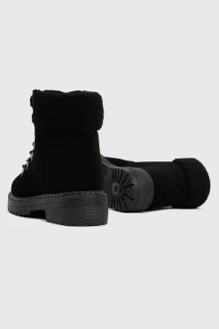 Winter Hiker Booties with Sherpa Collar