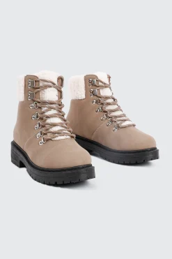 Winter Hiker Booties with Sherpa Collar