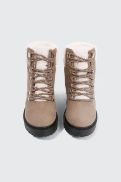 Winter Hiker Booties with Sherpa Collar