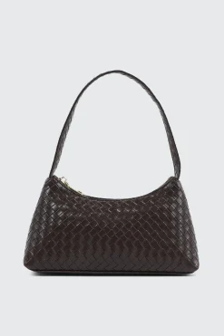Woven Structured Handbag
