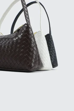Woven Structured Handbag