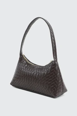 Woven Structured Handbag