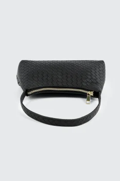 Woven Structured Handbag