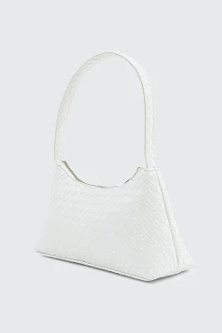 Woven Structured Handbag