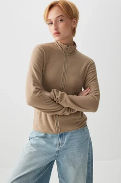 Zip Up Polar Fleece Jacket